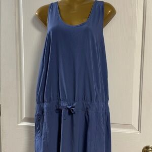 Patagonia Fleetwith Current Blue Midi Dress